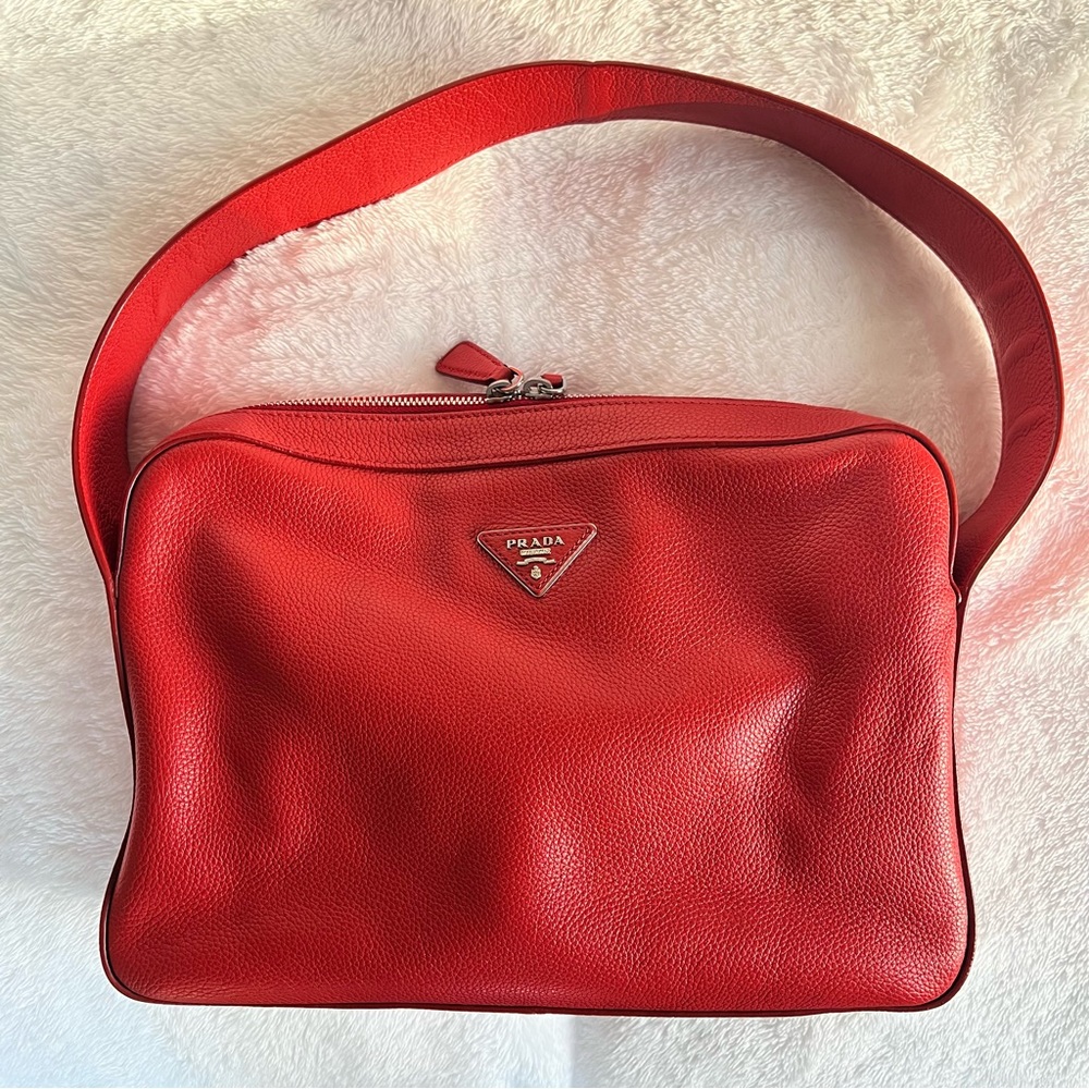 Prada Vitello Daino Shoulder Bag